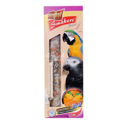 Vitapol Smakers Snack Maxi Orange for big parrots (2 pcs) (450g)